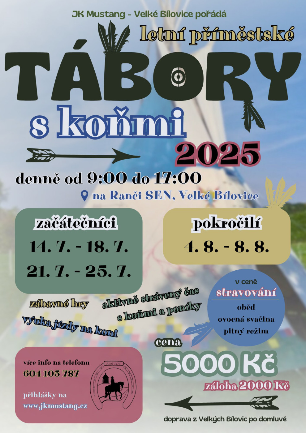 Tábor s koňmi 2025